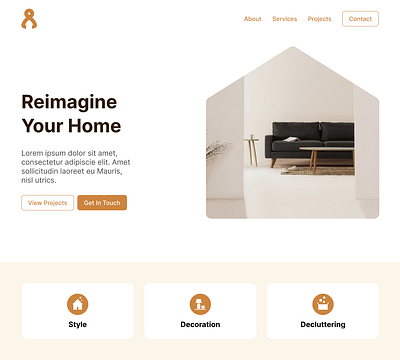 Reimagine your home home house landing page property styling