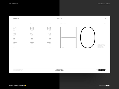 Elegant Combo - Typographic Library - 05 branding clean combination combo design elegant font library sketch library sketchapp sophisticated system type typeface typography