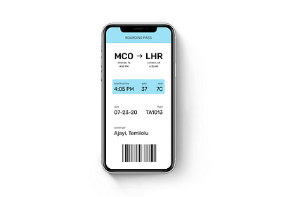 Boarding Pass boarding pass branding design minimal minimal ui minimal ux mobile mobile app mobile design mobile ui mobile ux typography ui uidaily ux ux design