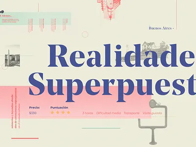 Realidades Superpuestas 3 design editorial art graphic art graphic design identity illustration trending typography