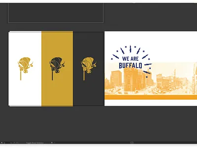 Buffalo Strong animal apparel bison buffalo city electric events good neighbors mask masquerade merch new business ny pride rustbelt spirit strong wny