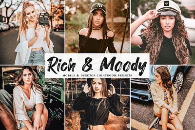 Rich & Moody Mobile & Desktop Lightroom Presets For $1 adobe lightroom cinema cinematic cinematic color cinematic presets colorful colour effects film film look instagram lightroom mobile lightroom presets mobile modern non destructive orange outdoor photo