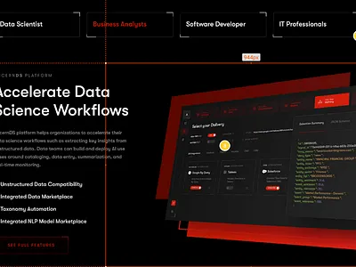 Accern Prototype made with Zeplin