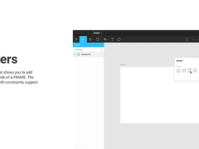Borders Figma plugin borders css design figma plugins