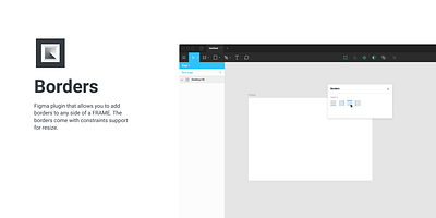 Borders Figma plugin borders css design figma plugins