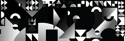 100 Day Project - Day 84-86 100dayproject abstract blackandwhite geometric grain triptych vector