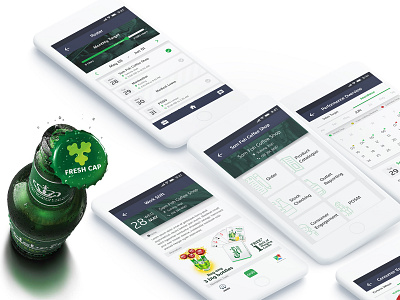 Carlsberg BA app design app carlsberg mobile app ui uidesign ux uxdesign visual design