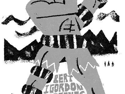 The Cyclops fakeadsforrealmovies horror illustration movie scifi