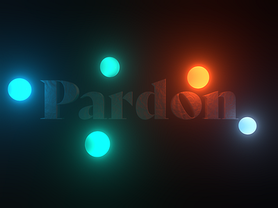 Pardon 3d 3d art cinema4d redshift