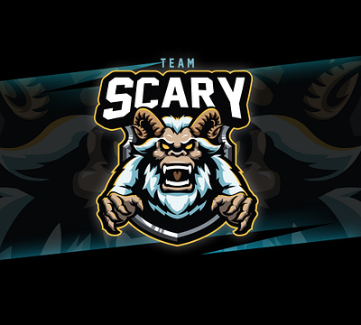 Scary Esport Logo character esport esport team gamer illustration logo mascot sport team twitch vector