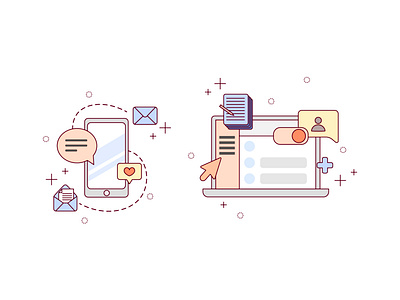 Icons flat icons illustration vector