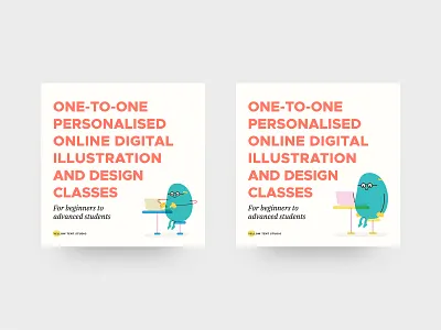 2 egg lads cartoon character design egg illustration illustration art illustrator laptop online class shadow vector