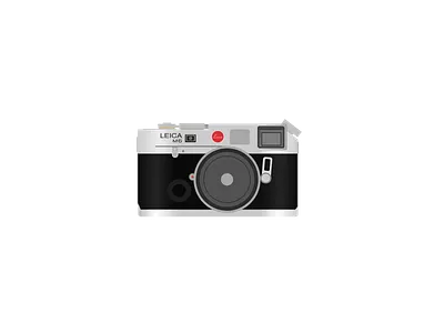 Leica M6 design illustration photography ui vector