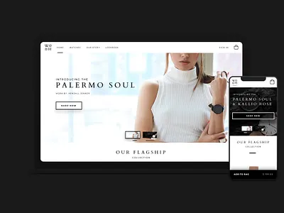 Wallace Hatch branding clean design founder homepage logo minimal product page retail retailer simple typography ui unisex ux watches