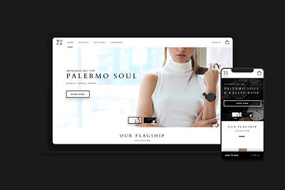 Wallace Hatch branding clean design founder homepage logo minimal product page retail retailer simple typography ui unisex ux watches