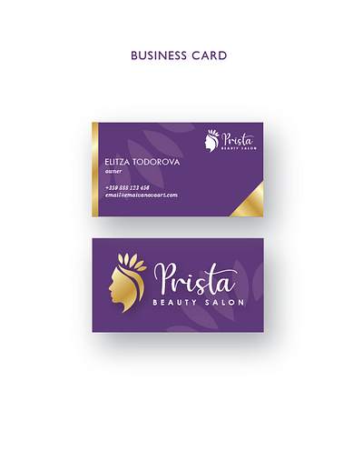 Business card design branding creative logo design logo design vector