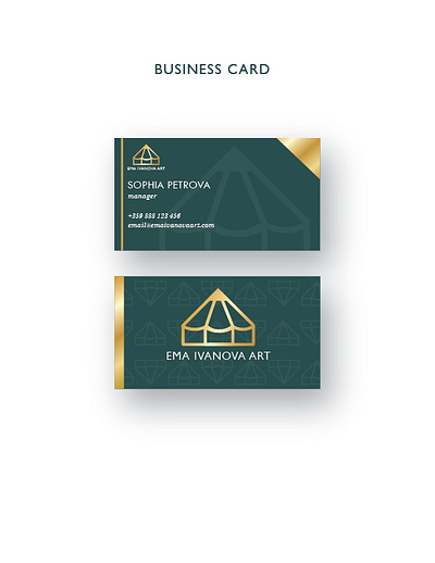 Business card design branding business card creative logo design logo logo design vector