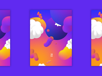 Gradient Poster art artist colors design designs gradient graphic design graphicdesign illustration