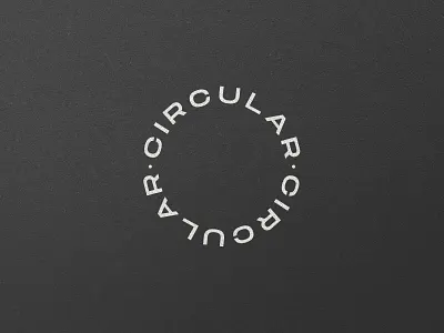 Circular Wordmark Challenge @andrepicarra branding challenge circle circular design identity logo logotype wordmark