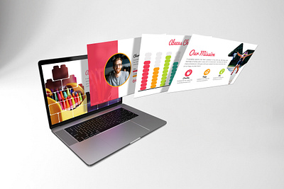 Childhood - Playful Powerpoint Template business presentation clean finance investor lookbook minimal pitchdeck powerpoint template presentation proposal