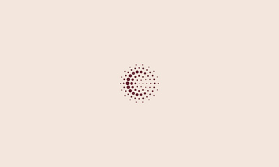 Communion Circle Logo brand branding circle clean dots icon identity illusion letter logo mark negative space round symbol