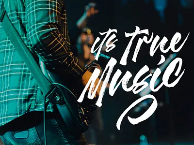 Music - Madness textured brush font animation app branding design illustration lettering logo type typography website