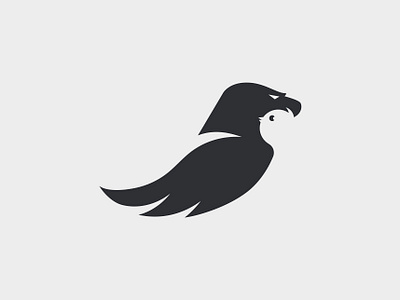 eagle design inspiration logo minimalism negative space silhouette