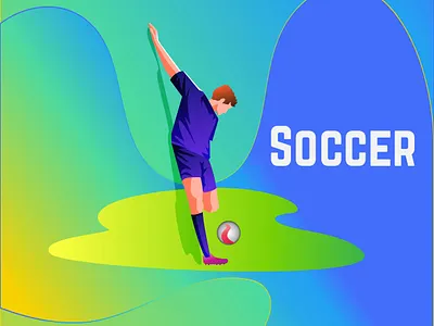 abstract soccer people background background background art business clean design flat illustration logo people soccer sport template vector