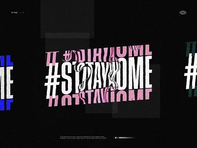 Research composition - Font blob bulb displacement font typography