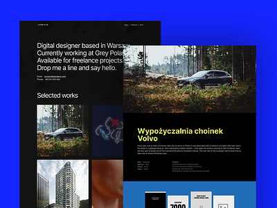 Portfolio online 🎨 art design direction freelance jamdave portfolio ui ux website