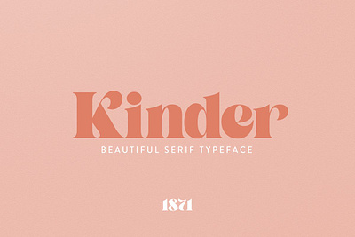 Kinder Font bold font christmas font display typography font font family