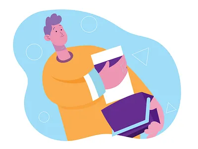"Add to cart" characterdesign flatdesign illustration illustrator