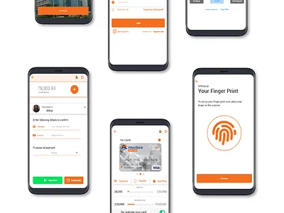 Mobile Banking App Case Study banking app ui ux uidesign