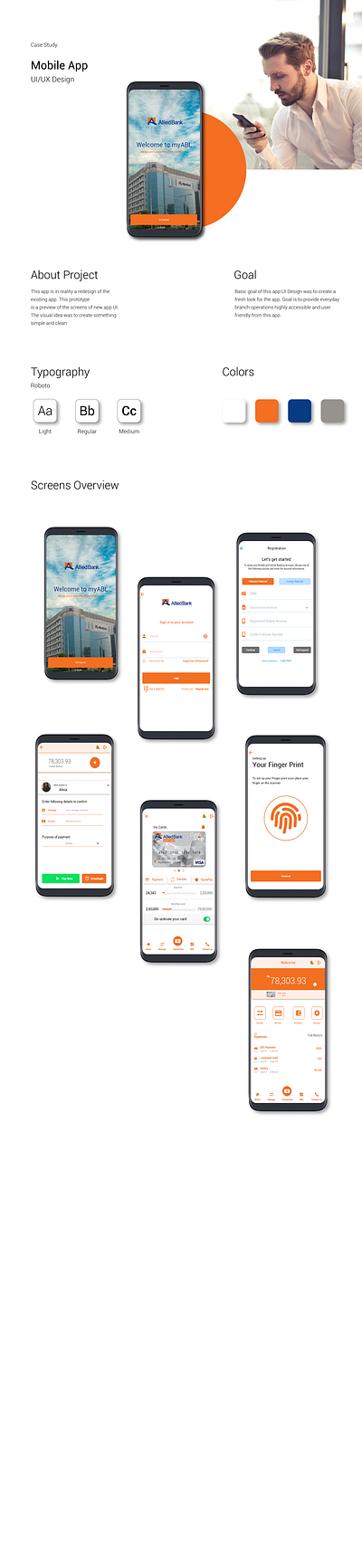 Mobile Banking App Case Study banking app ui ux uidesign