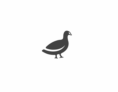 Coot bird branding fimbird logo logodesigner
