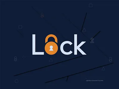 Lock Logo Design brand identity branding logo corporate identity logo design logo designer logos.