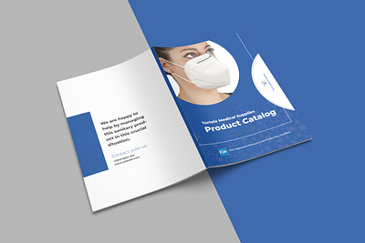 Medical Catalog Design booklet design catalog template editorial design indesign design product brochure