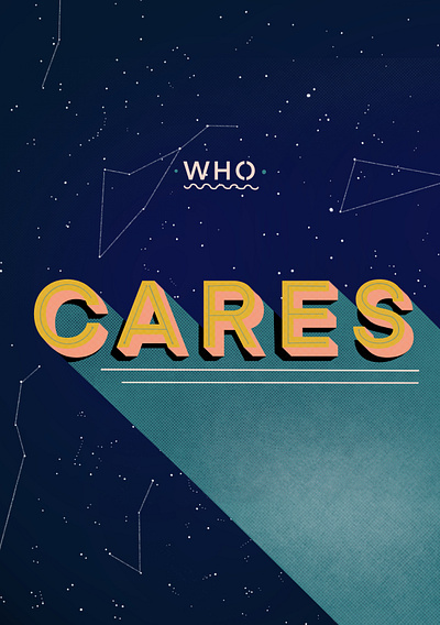 Who Cares | Poster Collection 2020 collage design illustration poster poster design posterart typography vector