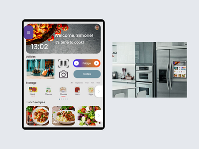 Smart Fridge animation app branding icon illustration illustrator smart ui ux web website