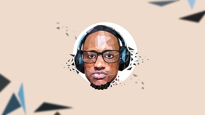 Gaure Just Chillin illustrator kidando low poly 2d