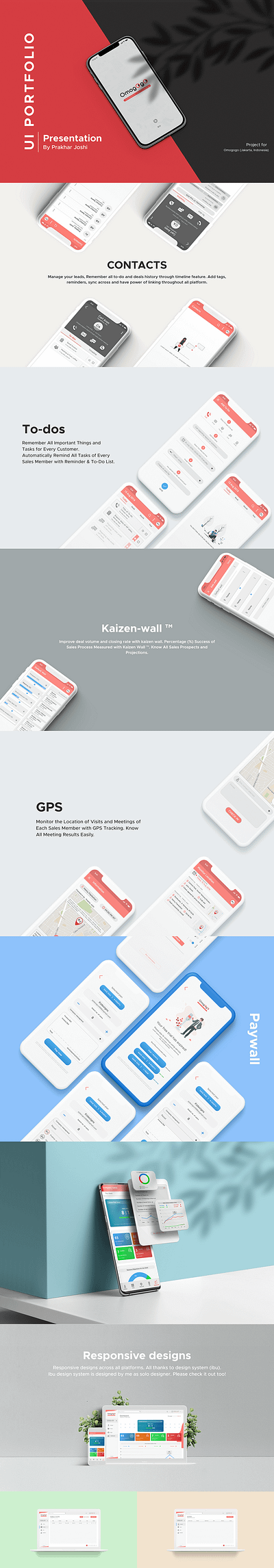 UI-folio (Omogogo, indonesia) app design ui ux