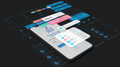 free financial ui kit for adobe xd app bank app banking fincial freeuikit made with adobexd ui uikit ux xd