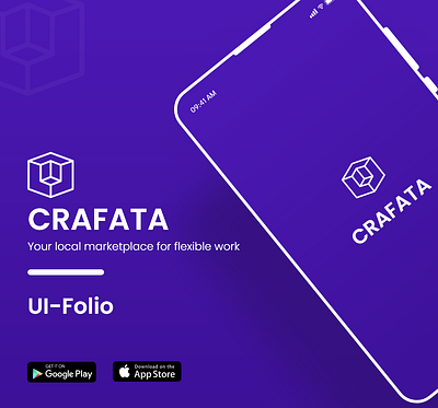 UI-Folio (CRAFATA, ASEAN) animation app design design system flat icon minimal portfolio southeast asia ui ux web