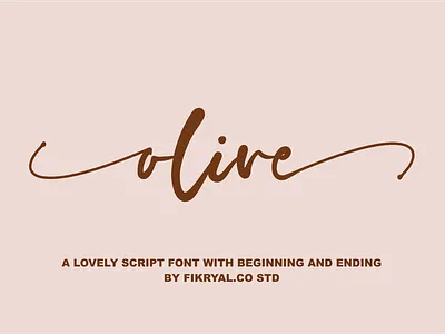 olive advertisements branding design font invitation label logo magazine photography script lettering tittle