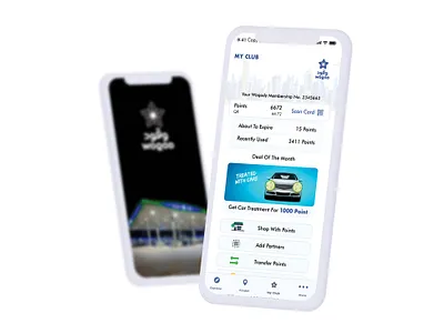 Waqod Mobile App Design app design flat minimal ui ux vector xd