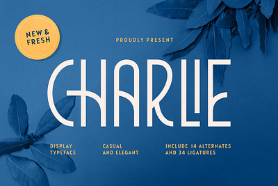 Charlie - Another Artdeco Style alternatives art art deco font art decor artdeco artdecor branding classic font classy font display font font design fonts collection ligatures logo retro fonts style stylish fonts unique font vintage font vintage fonts