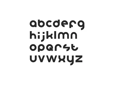 Font design dribbble flat font font design graphic graphic design minimal minimalism typographic typography vector
