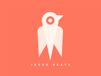 Jburd Beats Logo Concept bird bird logo birdrocket branding design drums icon logo rocket