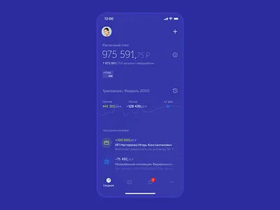Kuban Credit Bank сoncept app animation app banking cash cashback concept design finance interaction interface ios mobile mobile app money online ui uiux ux