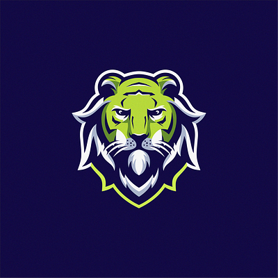tiger logo brand branding character designs esport esports games king lion logo mascot masculine sports tiger